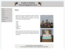 Tablet Screenshot of huttondecorating.co.uk